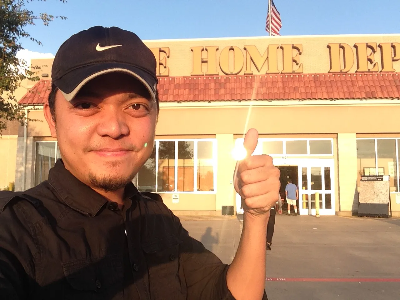Me liking Home Depot image test