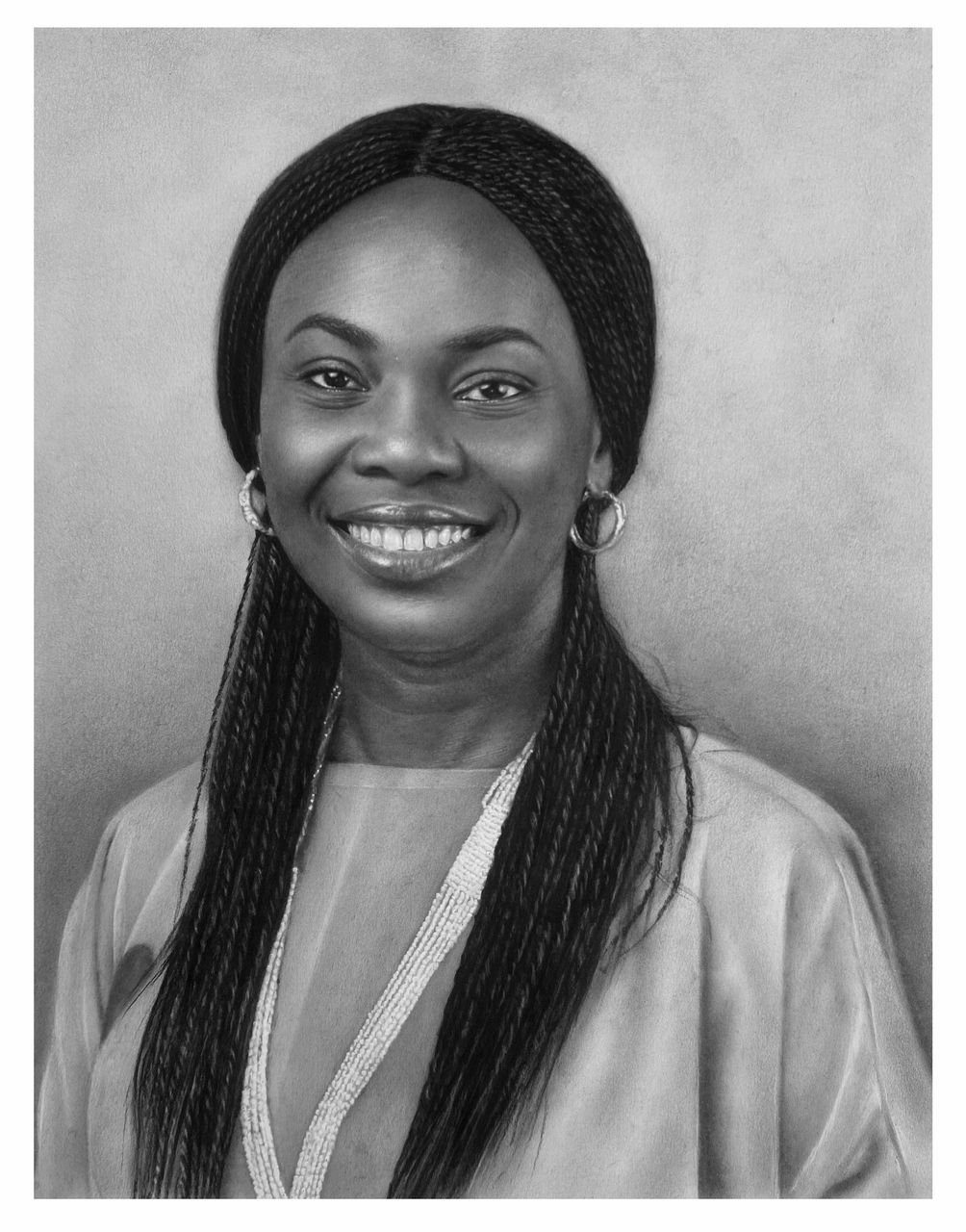 Beautiful Realistic Portrait Drawing