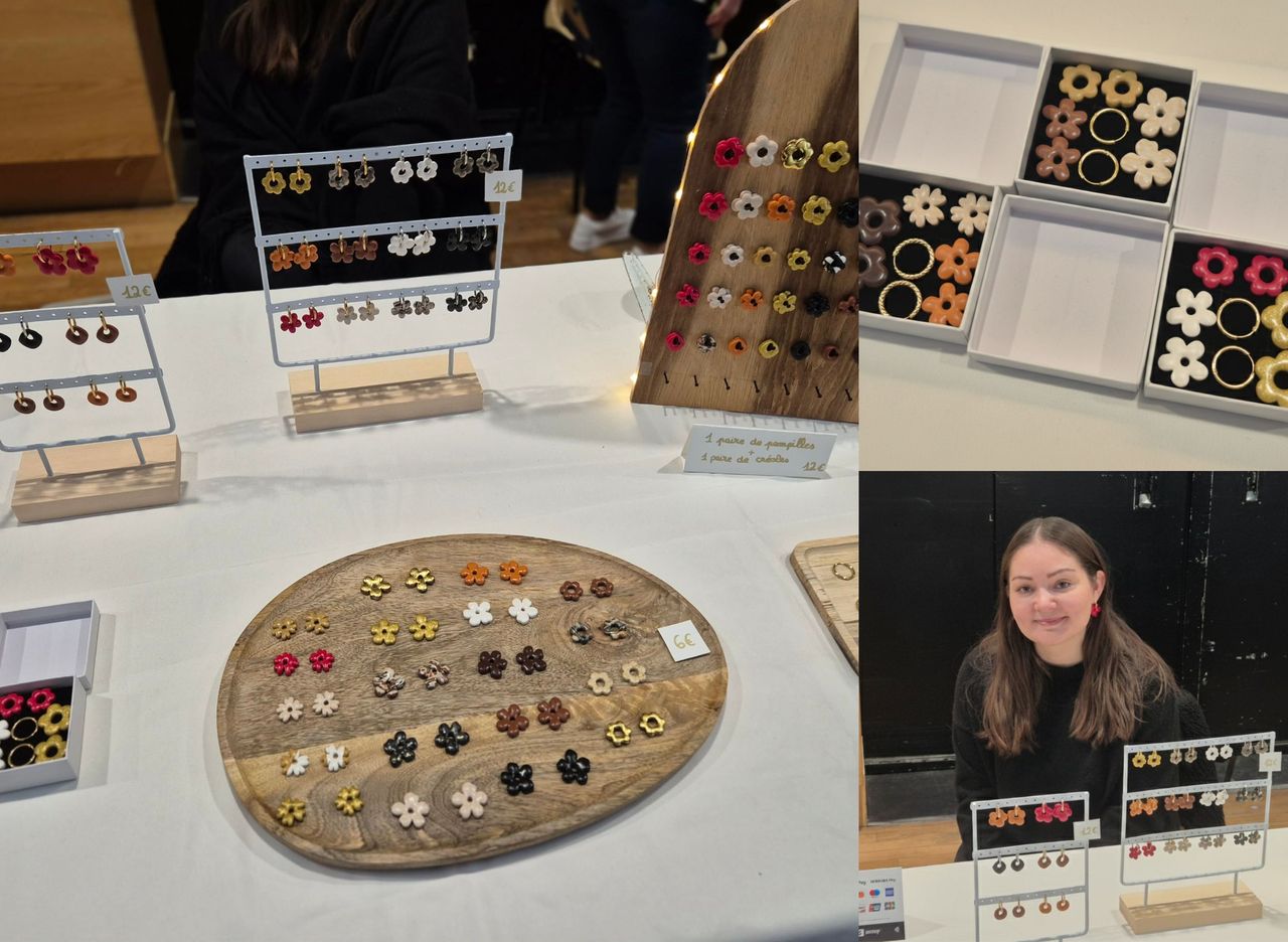First Christmas market as a jewelry designer // Premier marché de Noël en tant que créatrice [EN/FR]