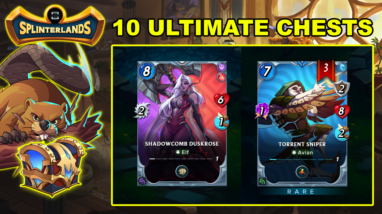 Splinterlands - Opening 10 Ultimate Chests