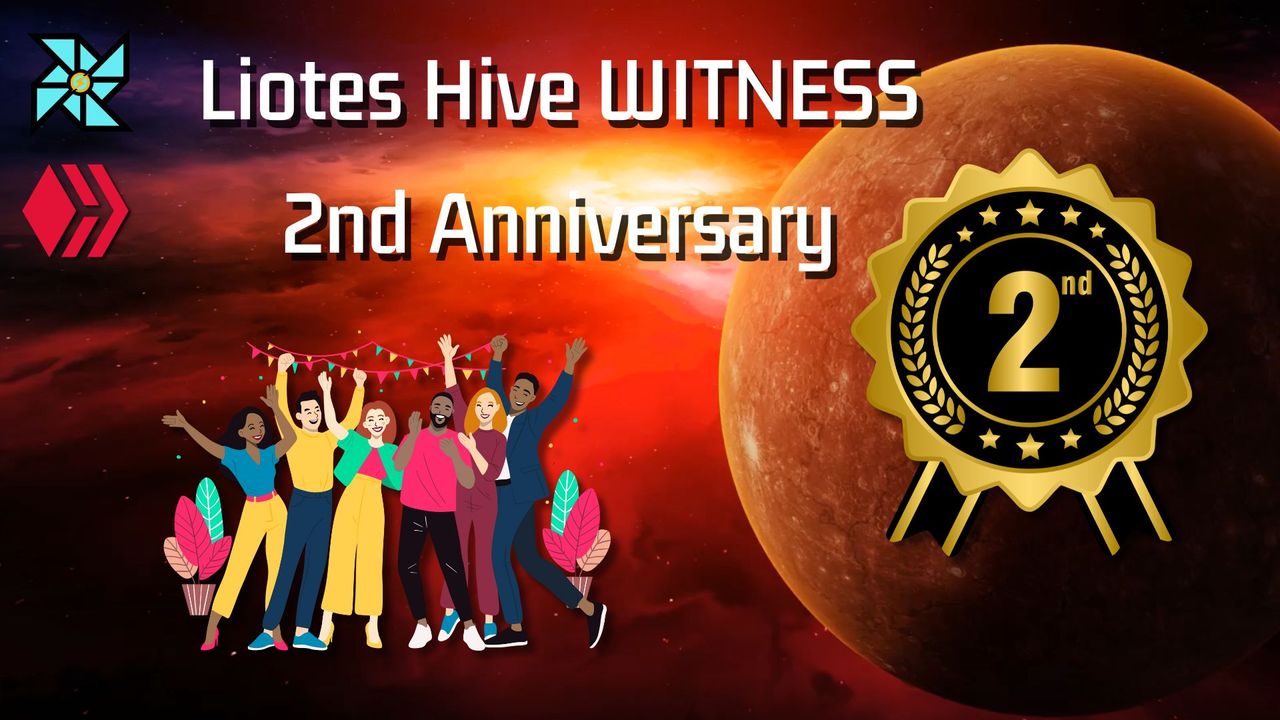 Liotes Hive Witness Update : 2 Years With You!
