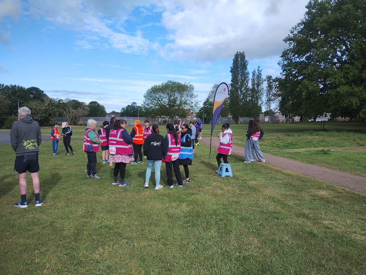 Gathering at the start