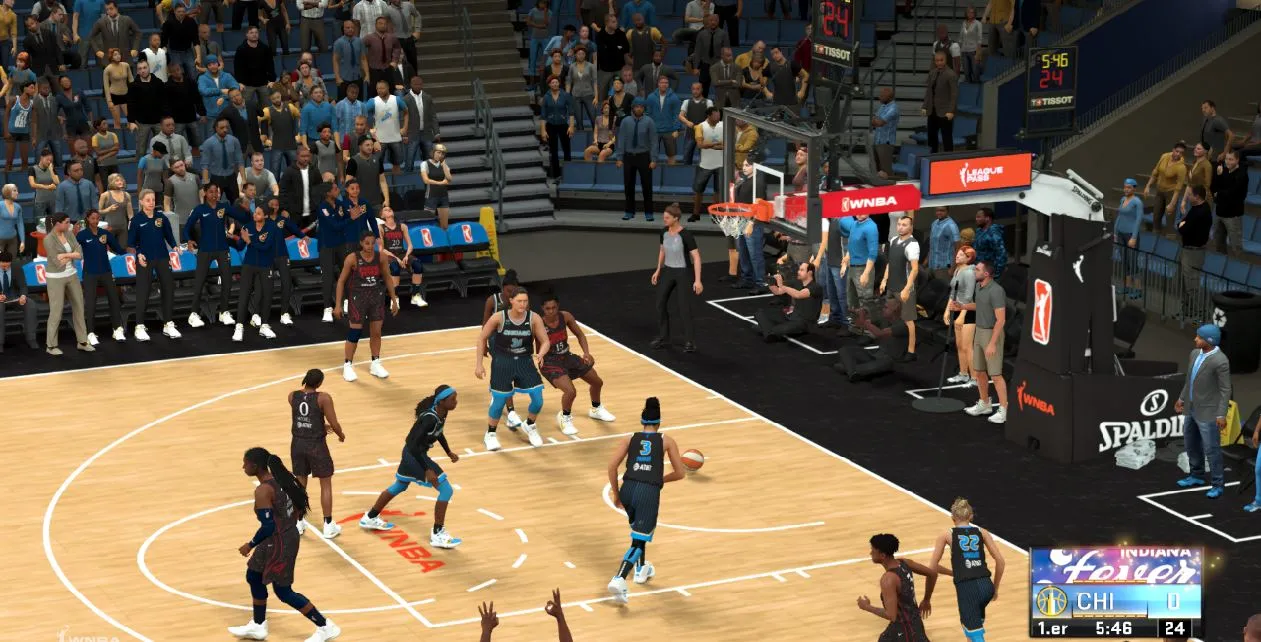 WNBA Gameplay