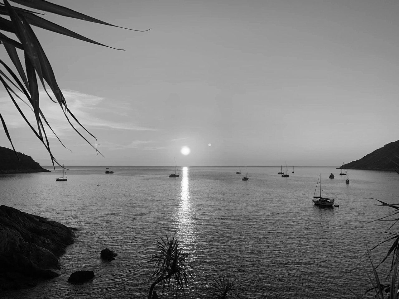 Sunsets on the Andaman Sea.