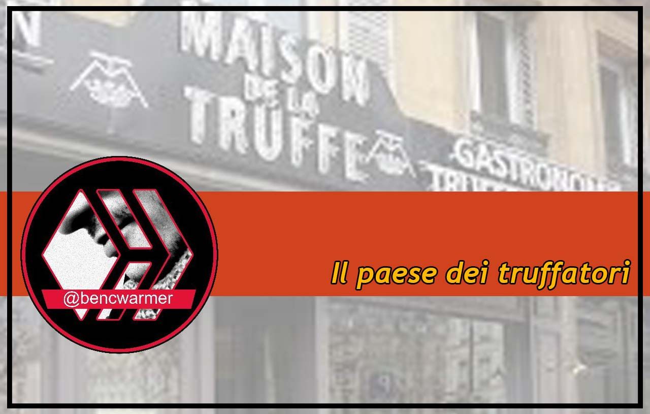 [ENG/ITA] The country of scammers - Il paese dei truffatori