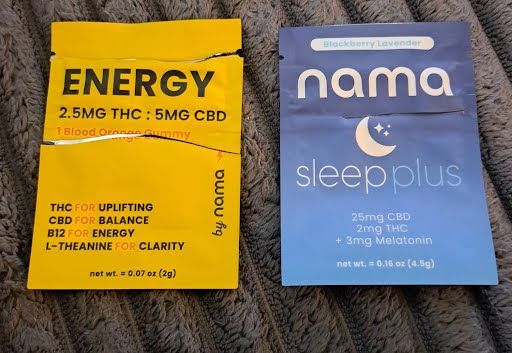 Energy and Sleep Gummies by Nama.