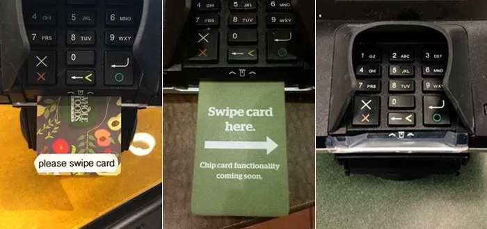Credit card chip security flaws, not working