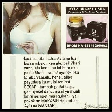testi ayla breast care asli