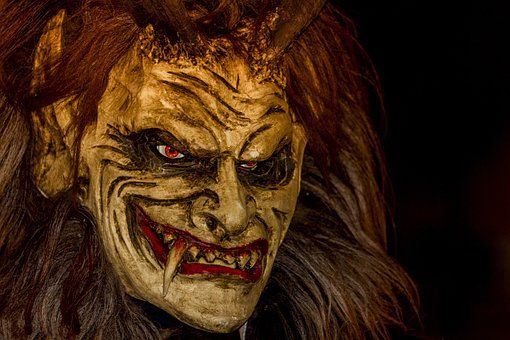 Krampus, Mask, Customs, Austria, Advent
