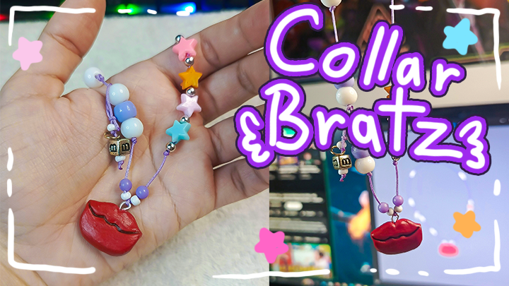 💜Bratz inspired necklace 💋 - Handmade💜 [ES/EN]