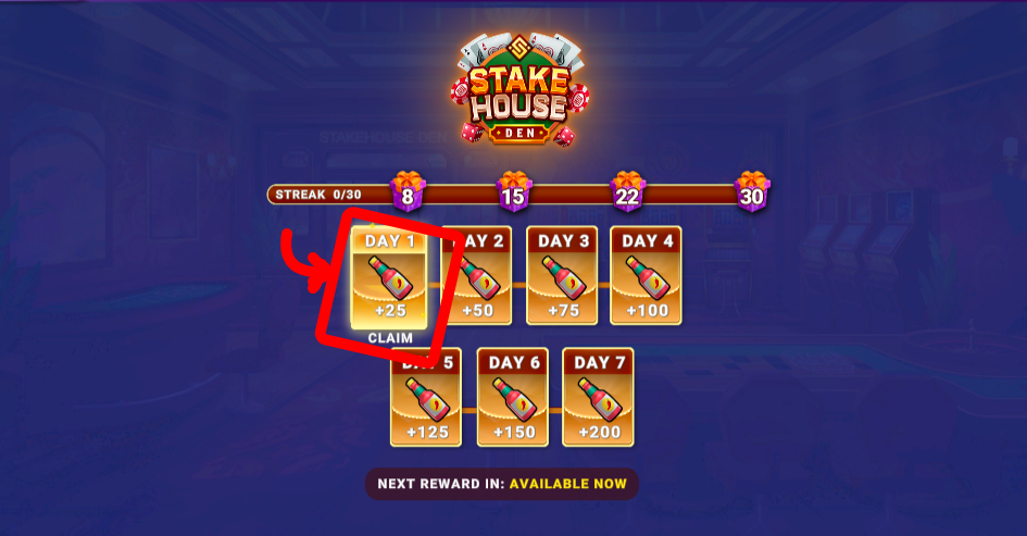 How to Claim Daily Hot Sauce in Stake House Den – 🐱‍👤 Complete Beginner Guide