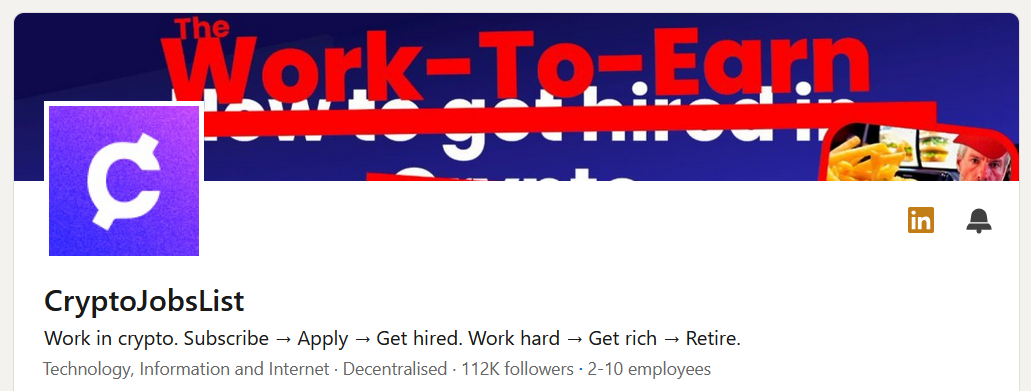 Looking for a Crypto-Job? Check out these links