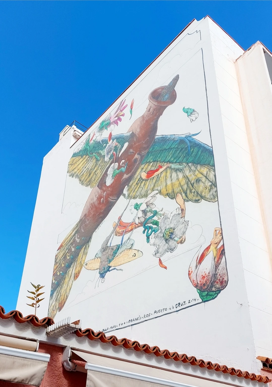 Tenereife Uncovered: Porto De La Cruz Street Art