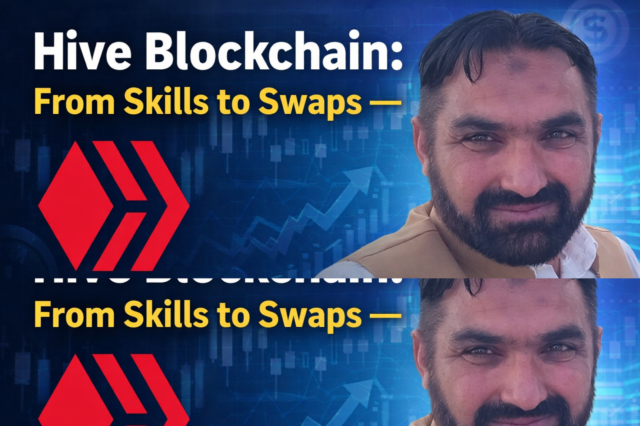Hive Blockchain: From Skills to Swaps  |  How I Learned Real Trading with Almost Nothing ⭐