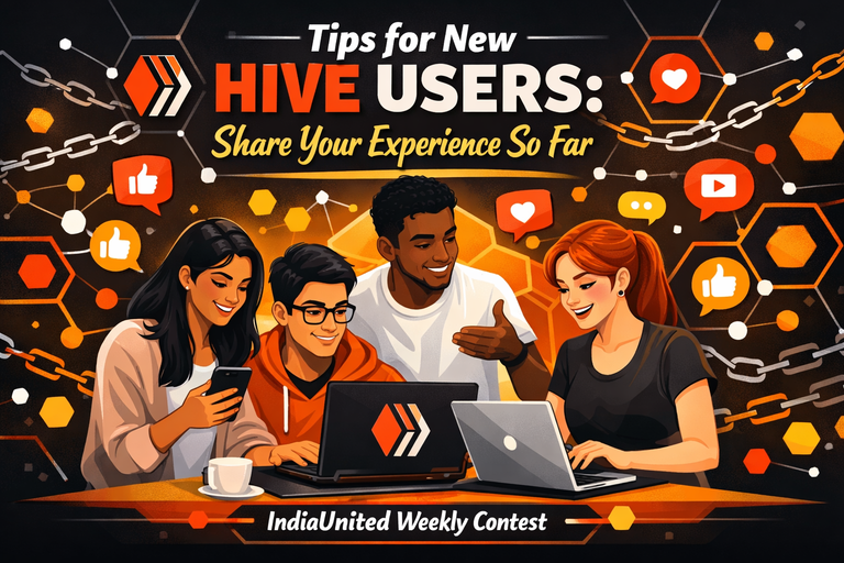 Indiaunited Contest - Theme: Tips for New Hive Users
