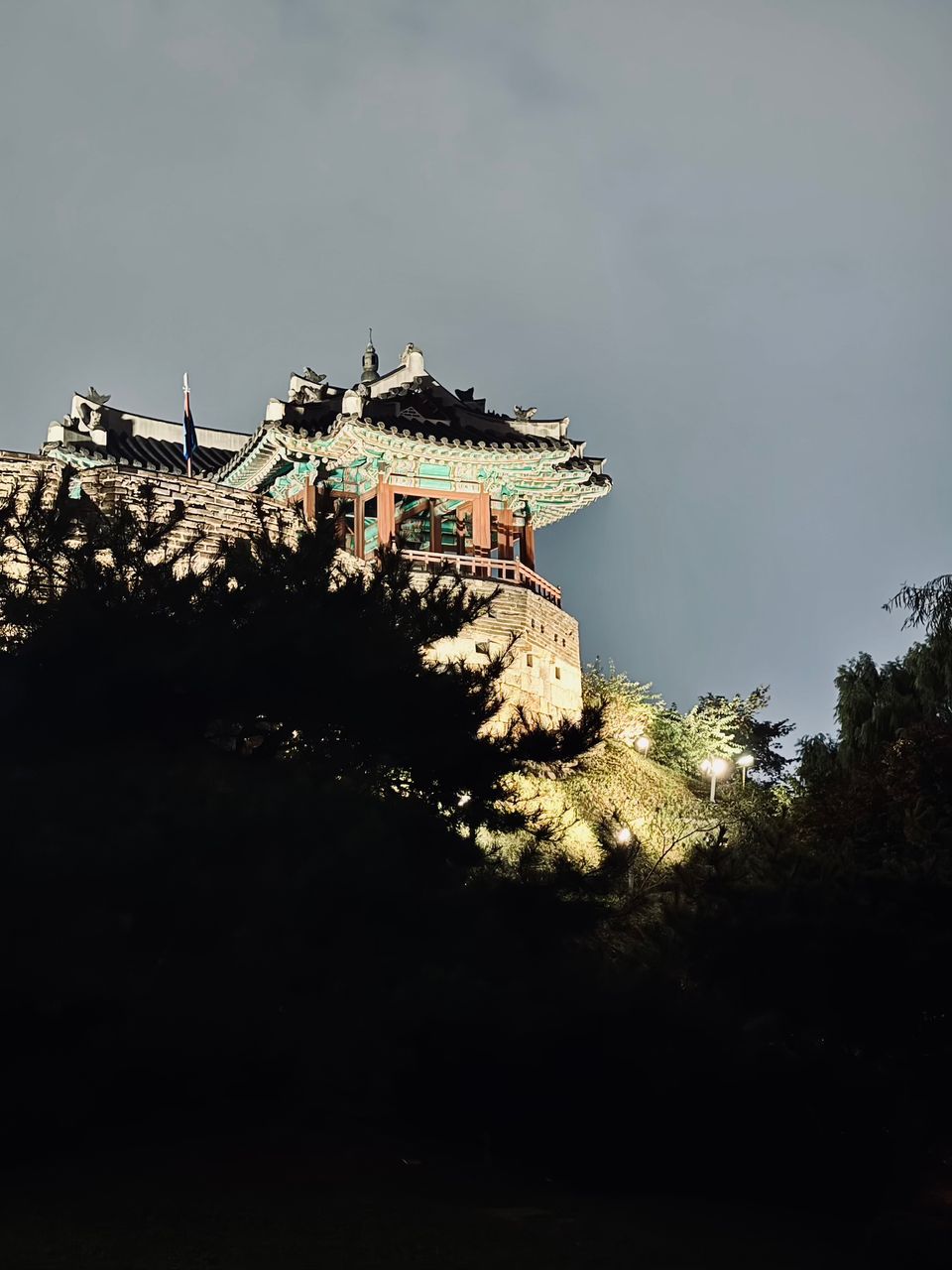 saw this from the park