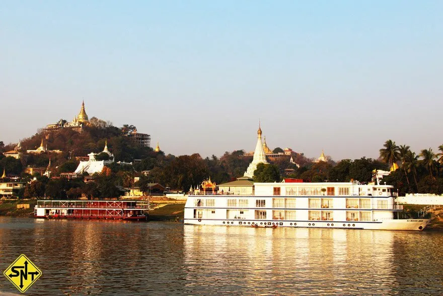 Myanmar - De Mandalay para Bagan de barco - Siga Nossa Trilha