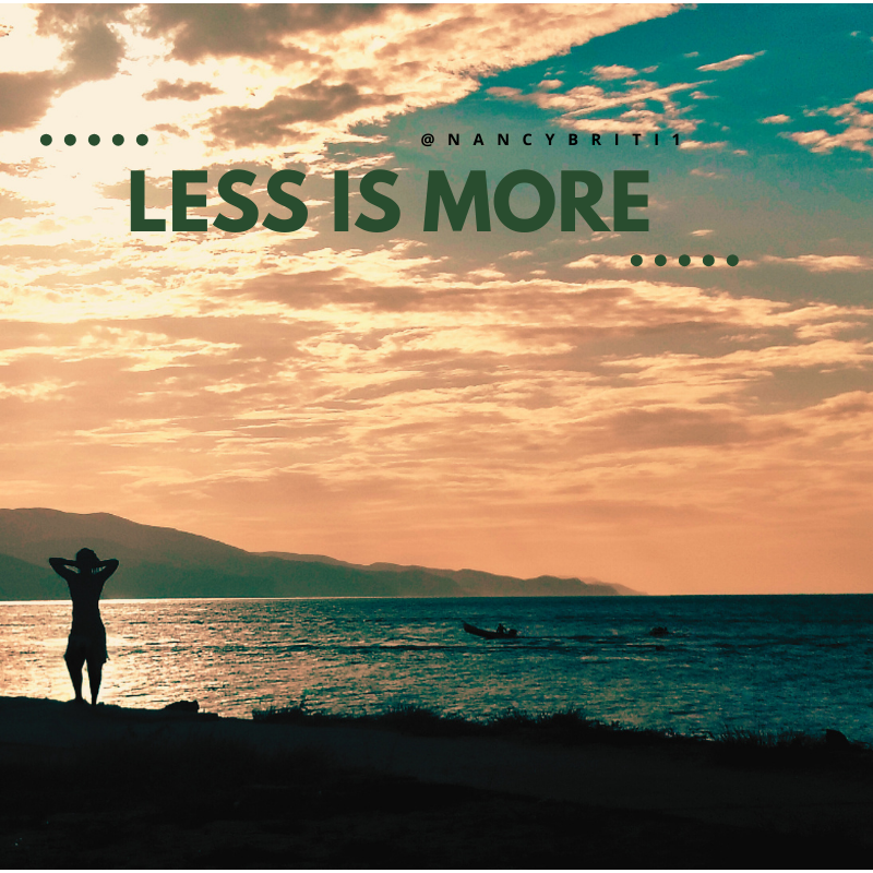 KISS BLOG IDEAS: WEEK #195/ Less is more 🍃