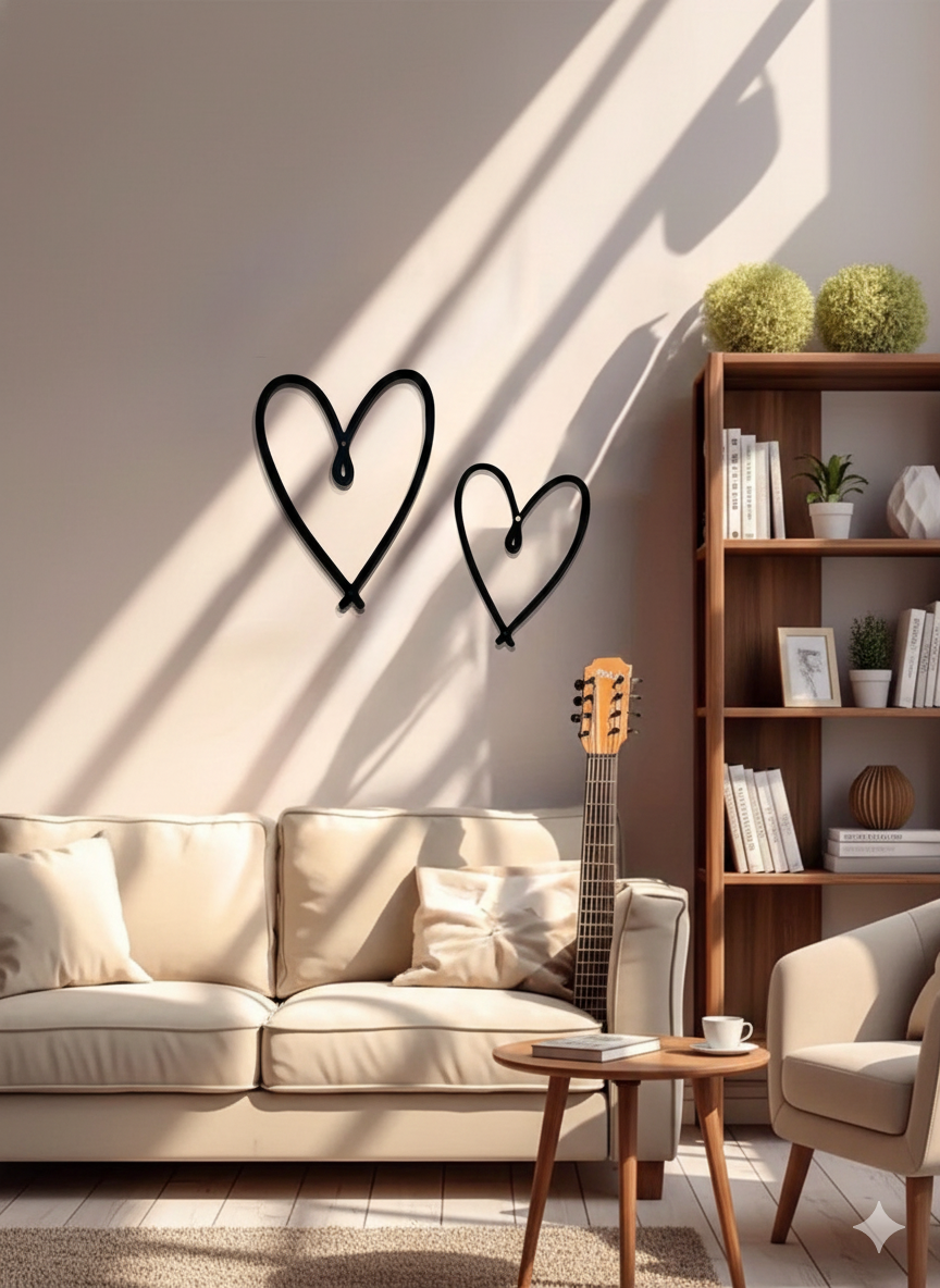Love in Metal, Light in Frames — JynArtDecor Valentine’s Collection (eng-tr)