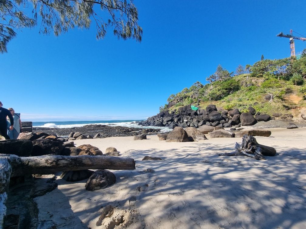 Froggies Beach.