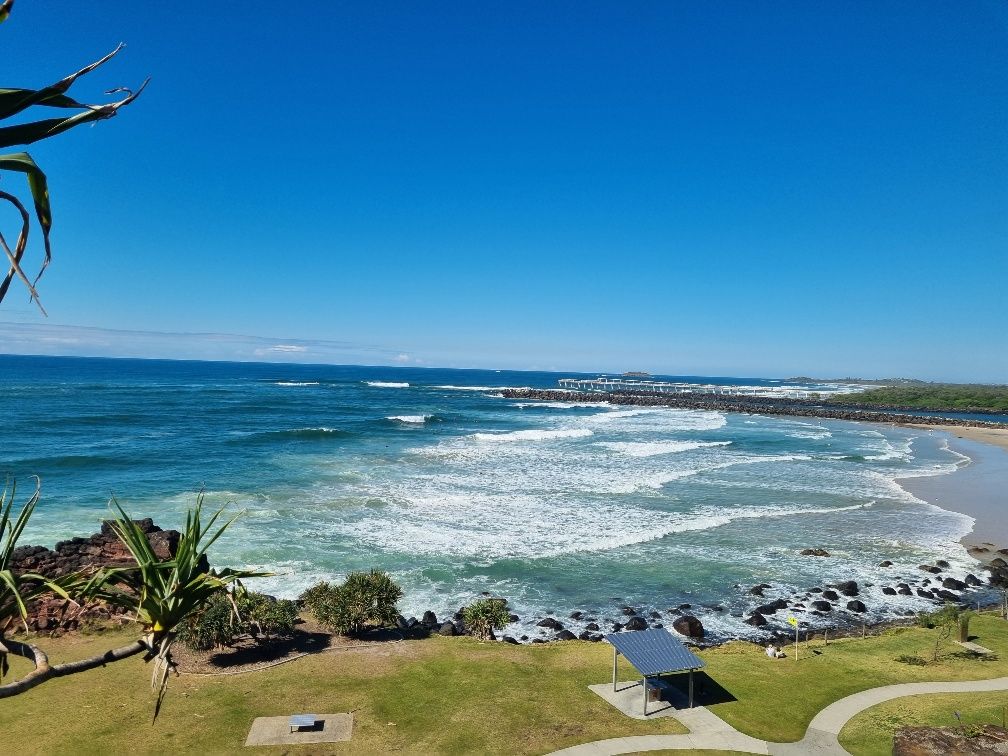 Duranbah Beach in New South Wales another popular surfing spot.