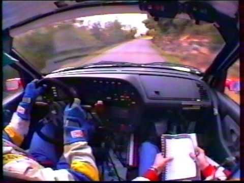Blast from the past - Gilles Panizzi with Peugeot 306 Maxi