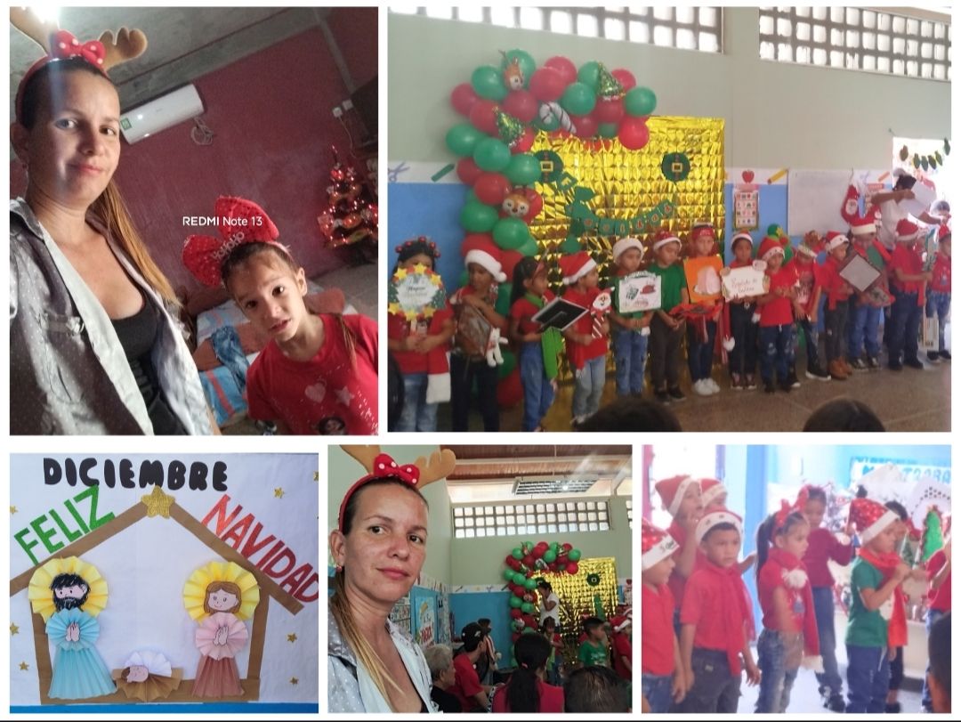 Mama orgullosa, Presentación navideña de mi hija [Esp/Eng]