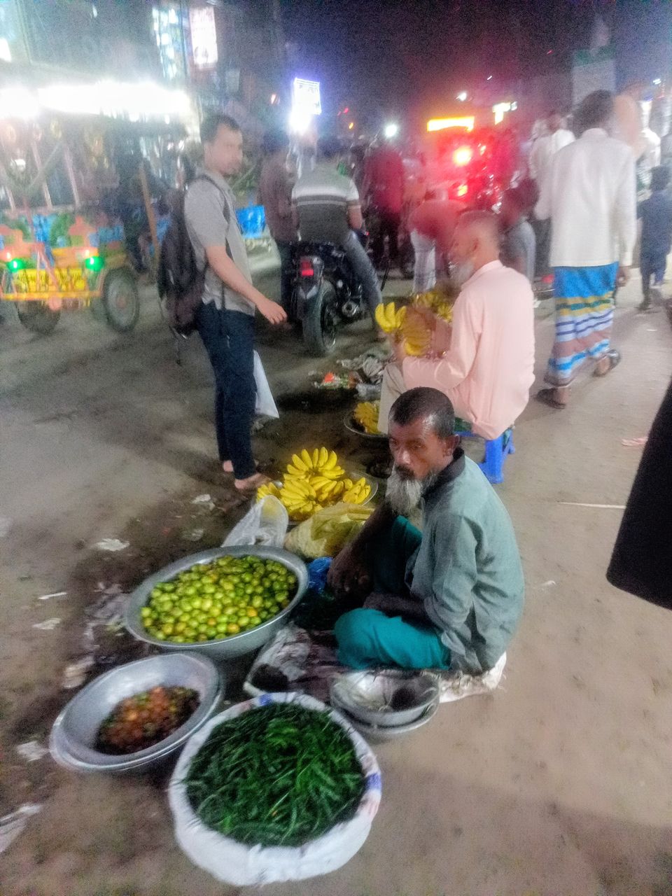 Photography of the Day. || Night time City Market.