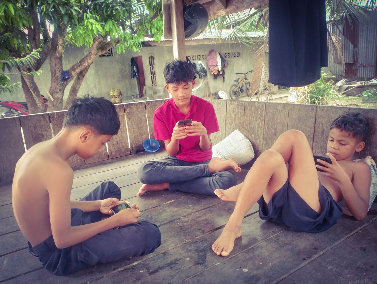 Freewrite || Silent Together, Busy in Our Own World