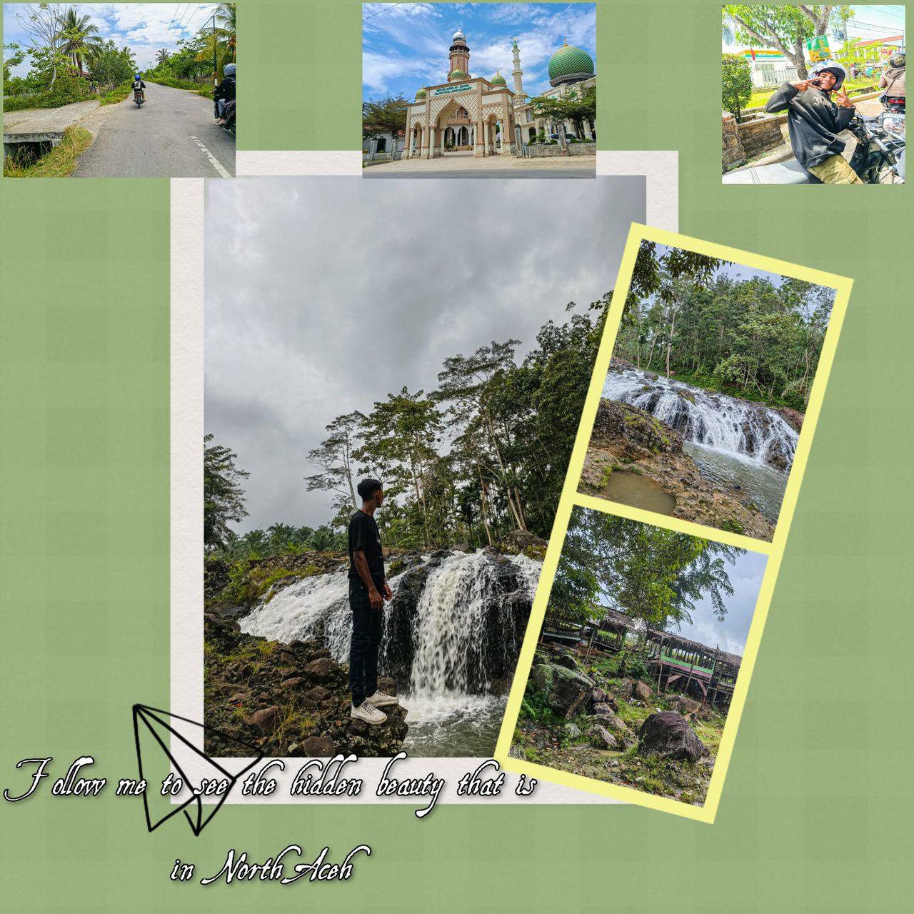 See the Hidden Beauty of Rayab Waterfall, a Natural Tourism Destination in North Aceh//Natural Charm in North Aceh
