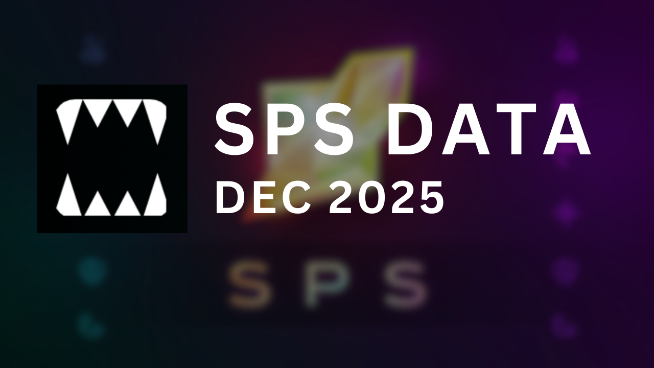 The Splinterlands SPS Token | Data on Supply, Burns, Staking and Top Accounts | Dec 2025