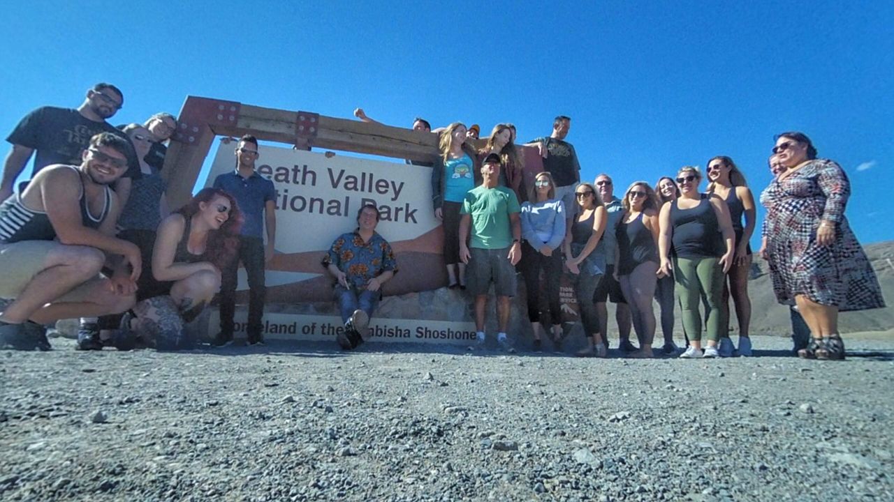 Ninjas in Death Valley National Park