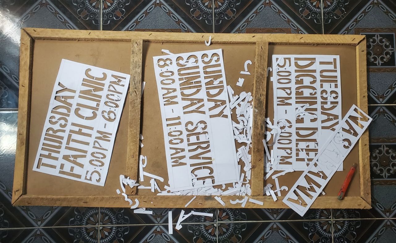 Art Stenciling Design 