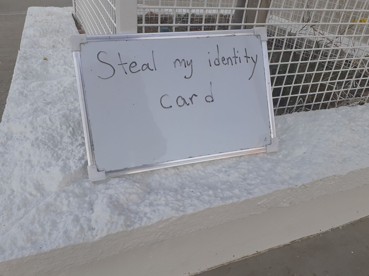 When a prospective employee asks for your public key